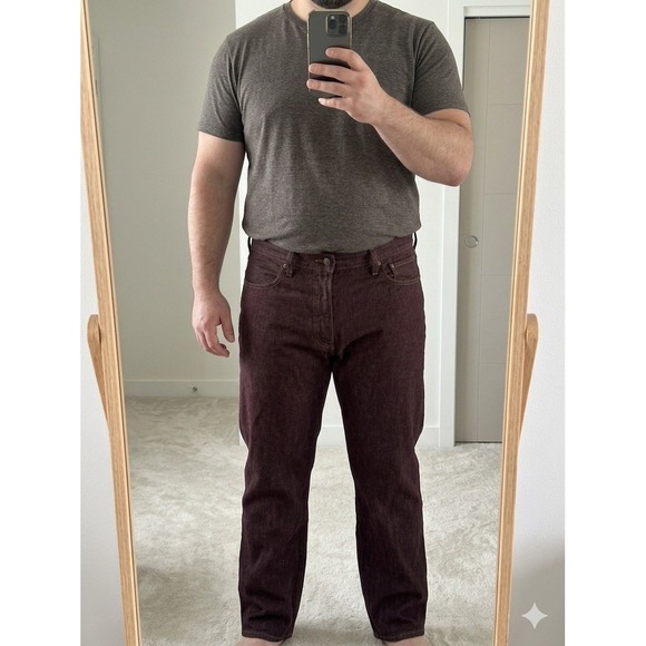 Levi's Other - Levi's 562 Loose Taper Jeans Brown 36x32 Baggy Streetwear Y2K Denim Button Fly